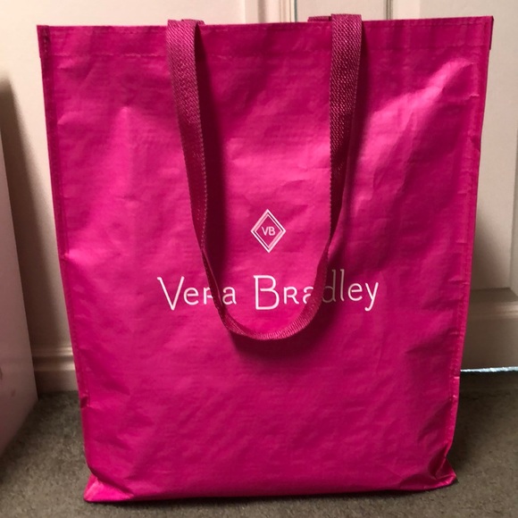 🛍 EUC Vera Bradley TALL Reusable Shopping Bag - Picture 2 of 12